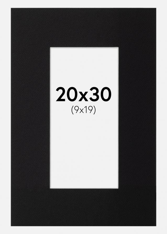 Artlink Mount Black Standard (White Core) 20x30 cm (9x19)