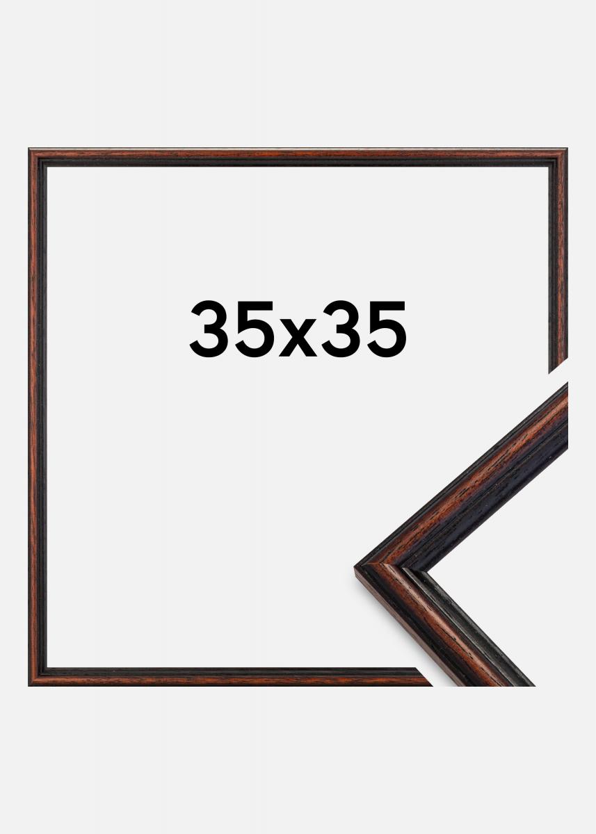 Buy Frame Horndal Acrylic Glass Walnut 35x35 cm here 