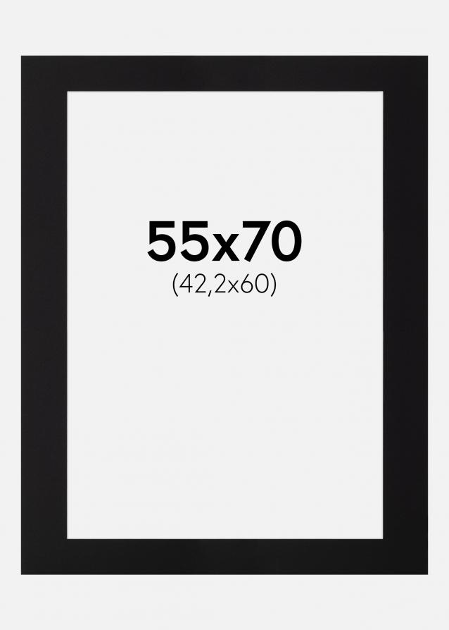 Galleri 1 Mount Canson Black (White Core) 55x70 cm (42,2x60)