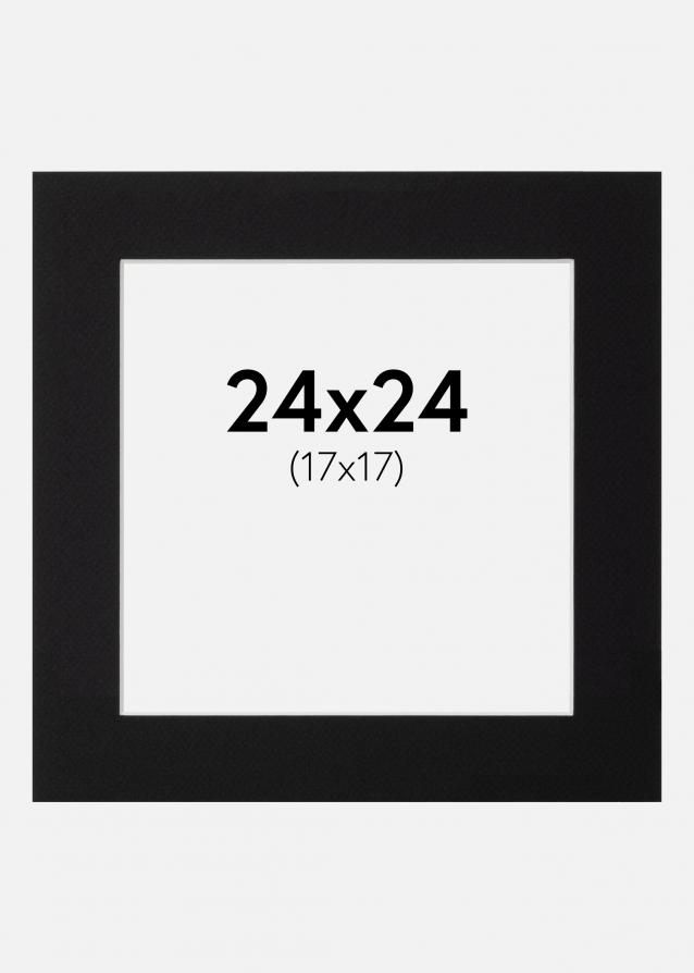 Artlink Mount Black Standard (White Core) 24x24 cm (17x17)
