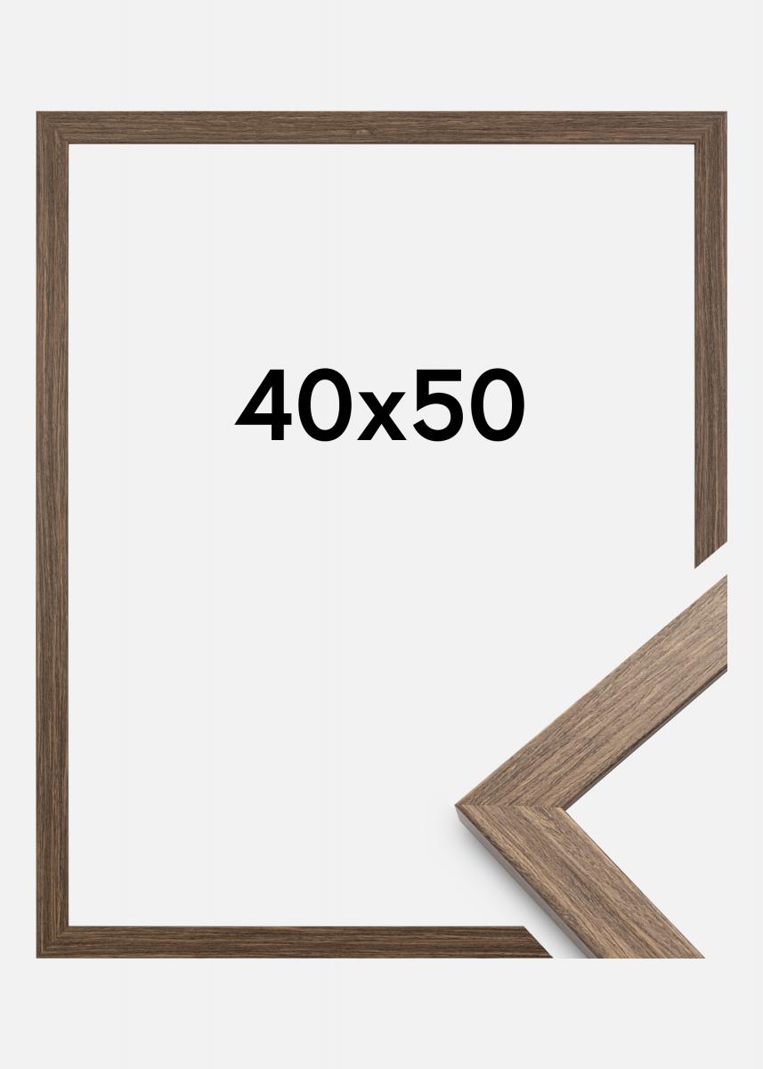 RAMSBORG frame, brown, 40x50 cm - IKEA Ireland