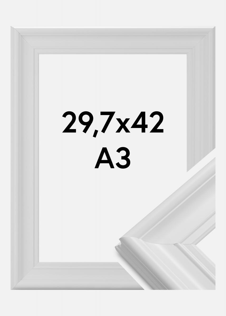 Buy Frame Mora Premium White 24x30 cm here 