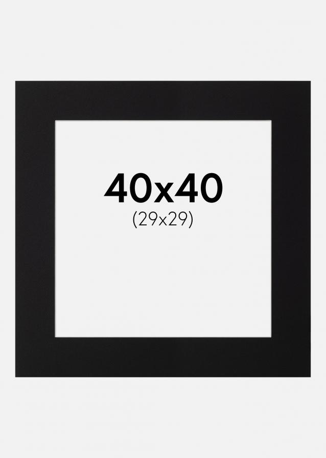 Artlink Mount Black Standard (White Core) 40x40 cm (29x29)
