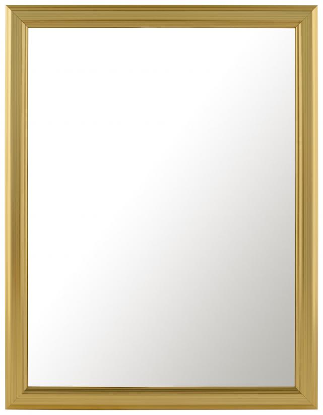Ramverkstad Mirror Nyhyttan Gold - Custom Size