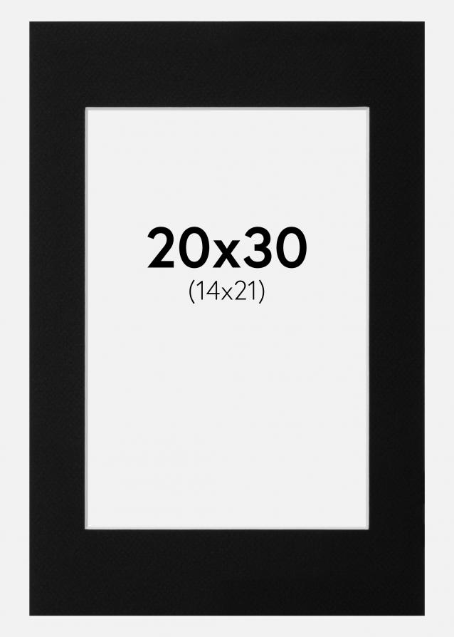 Artlink Mount Black Standard (White Core) 20x30 (14x21)