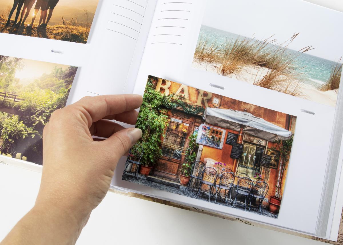 Photo albums with photo pockets 