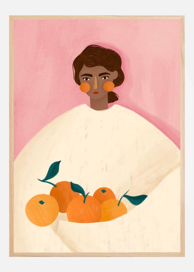 Bildverkstad The Woman With the Oranges Poster