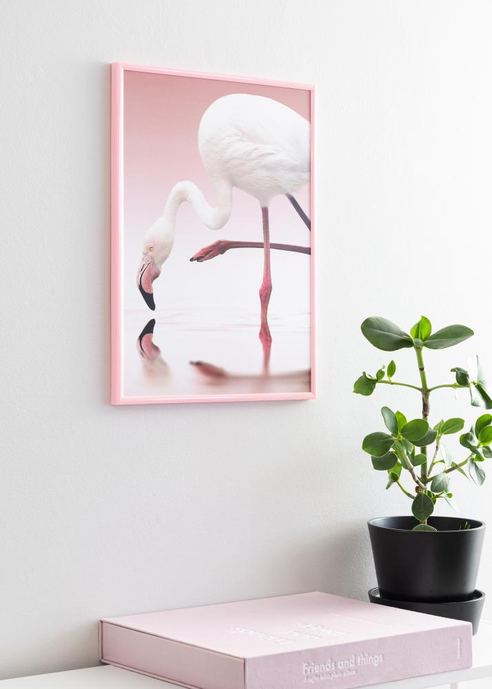 Ram med passepartou Frame New Lifestyle Pink 13x18 cm - Mounts White 7x10 cm