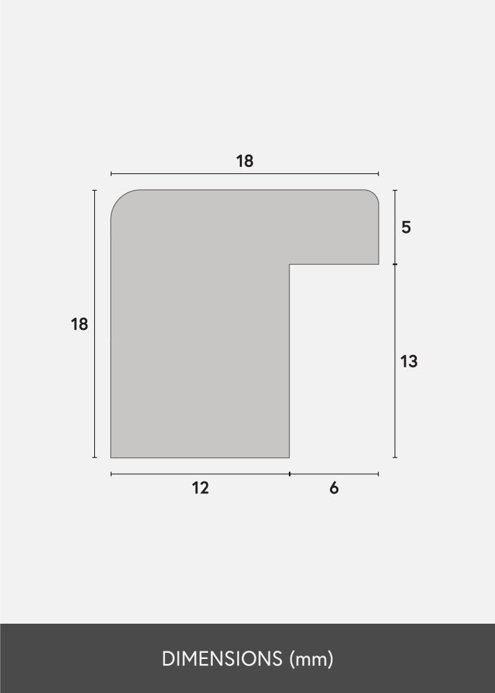 Artlink Frame Selection Acrylic Glass Oak 55x55 cm