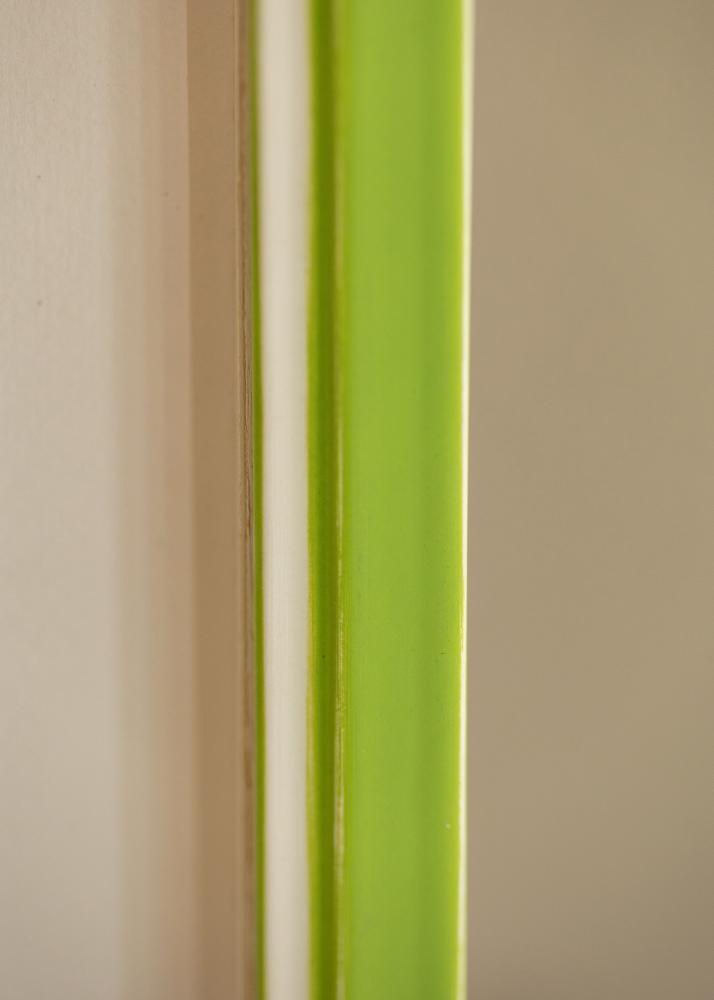 Ram med passepartou Frame Diana Light Green 60x80 cm - Mat White 50x69 cm