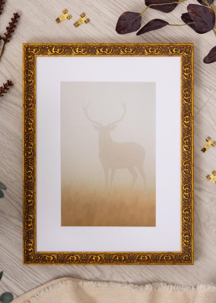 Ramverkstad Frame Amber Acrylic Glass Gold 29.7x42 cm (A3)