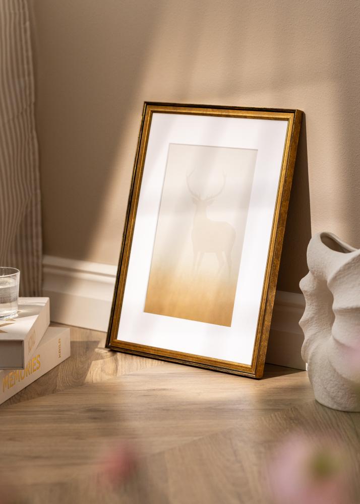 Ramverkstad Frame Ringa Acrylic Glass Gold 70x100 cm