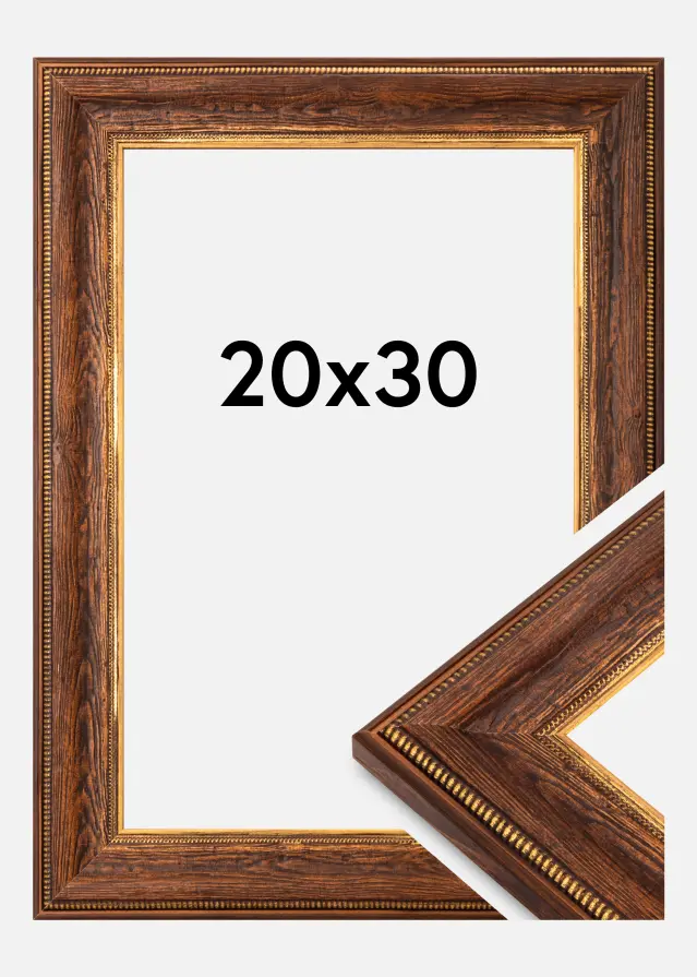 Ramverkstad Frame Fabriano Acrylic Glass Brown 20x30 cm