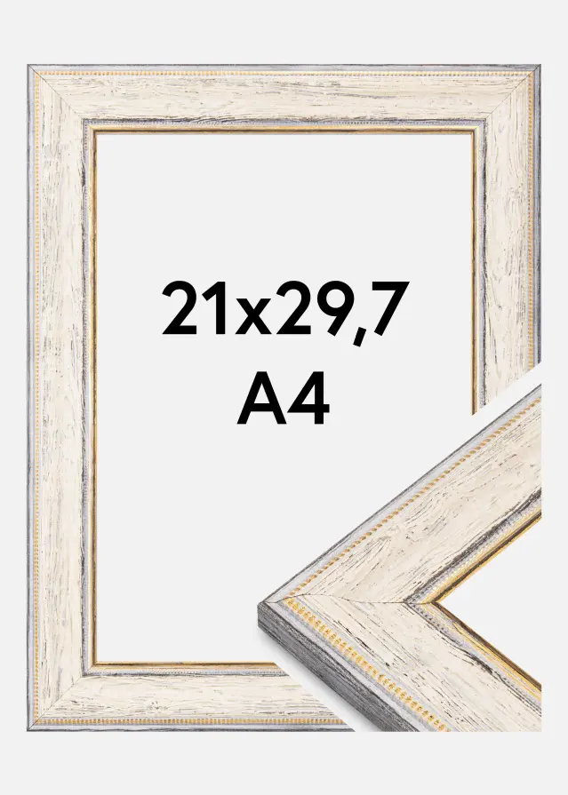 Ramverkstad Frame Fabriano Acrylic Glass White 21x29.7 cm (A4)