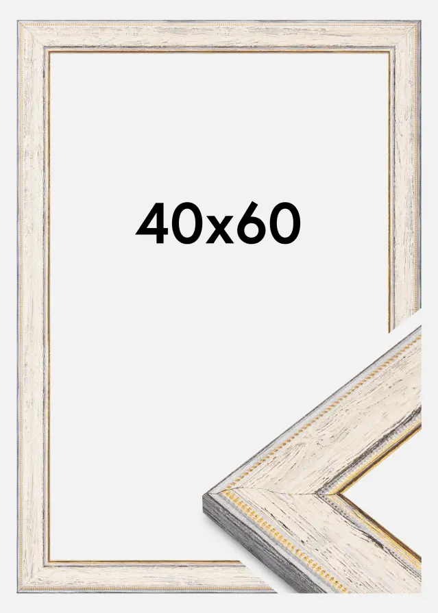 Ramverkstad Frame Fabriano Acrylic Glass White 40x60 cm