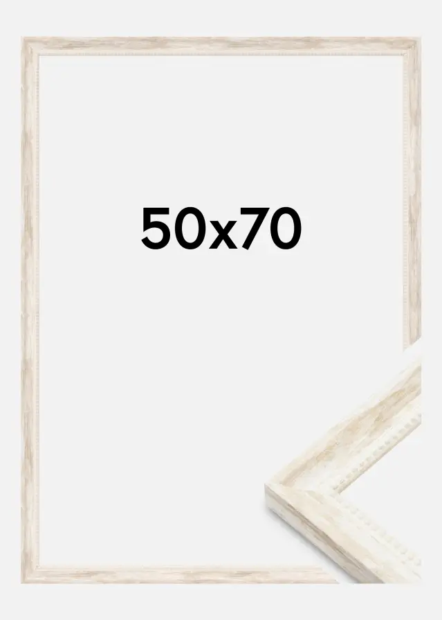 Ramverkstad Frame Soledad Acrylic Glass White 50x70 cm