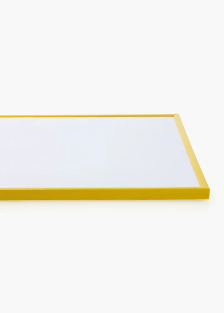 Ram med passepartou Frame New Lifestyle Yellow 40x50 cm - Mounts White 29.7x42 cm