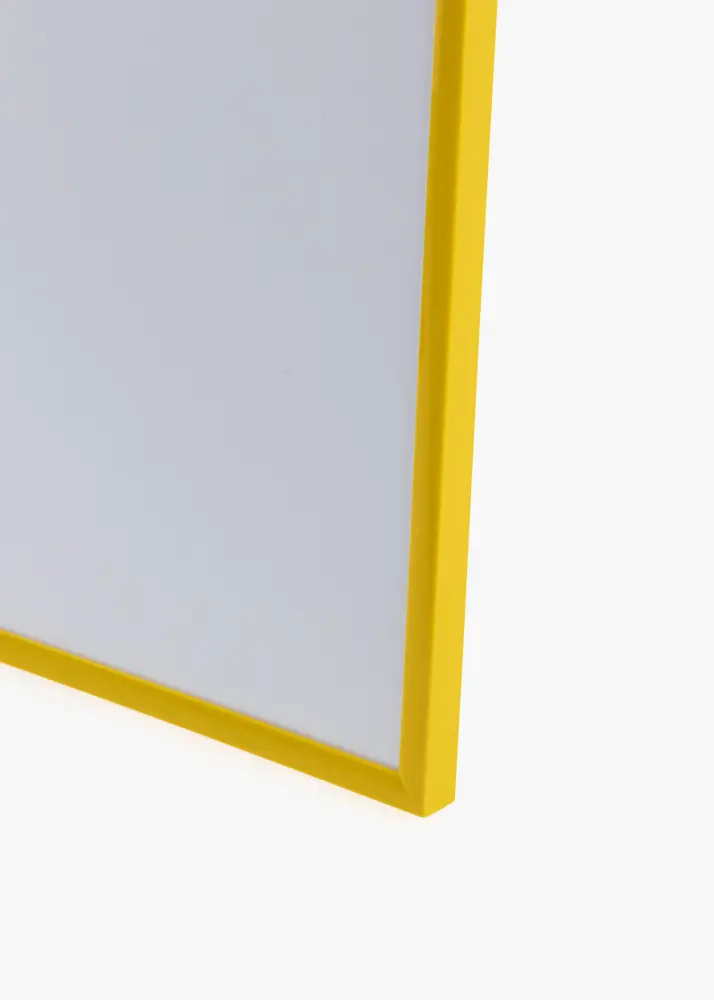 Ram med passepartou Frame New Lifestyle Yellow 40x50 cm - Mounts White 29.7x42 cm