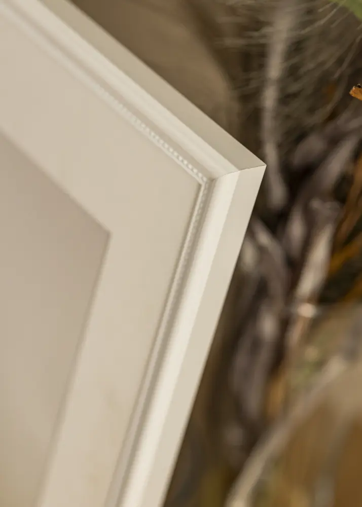 Ram med passepartou Frame Gala White 50x70 cm - Mounts White 42x59.4 cm