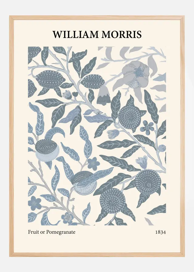 Bildverkstad William Morris - Fruit or Pomegranate 3 Poster