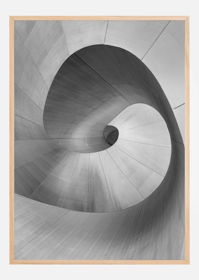 Bildverkstad Curves down Poster