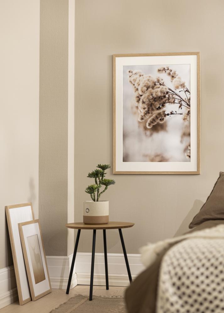 Ram med passepartou Frame Stilren Oak 40x70 cm - Picture Mount White 30x60 cm