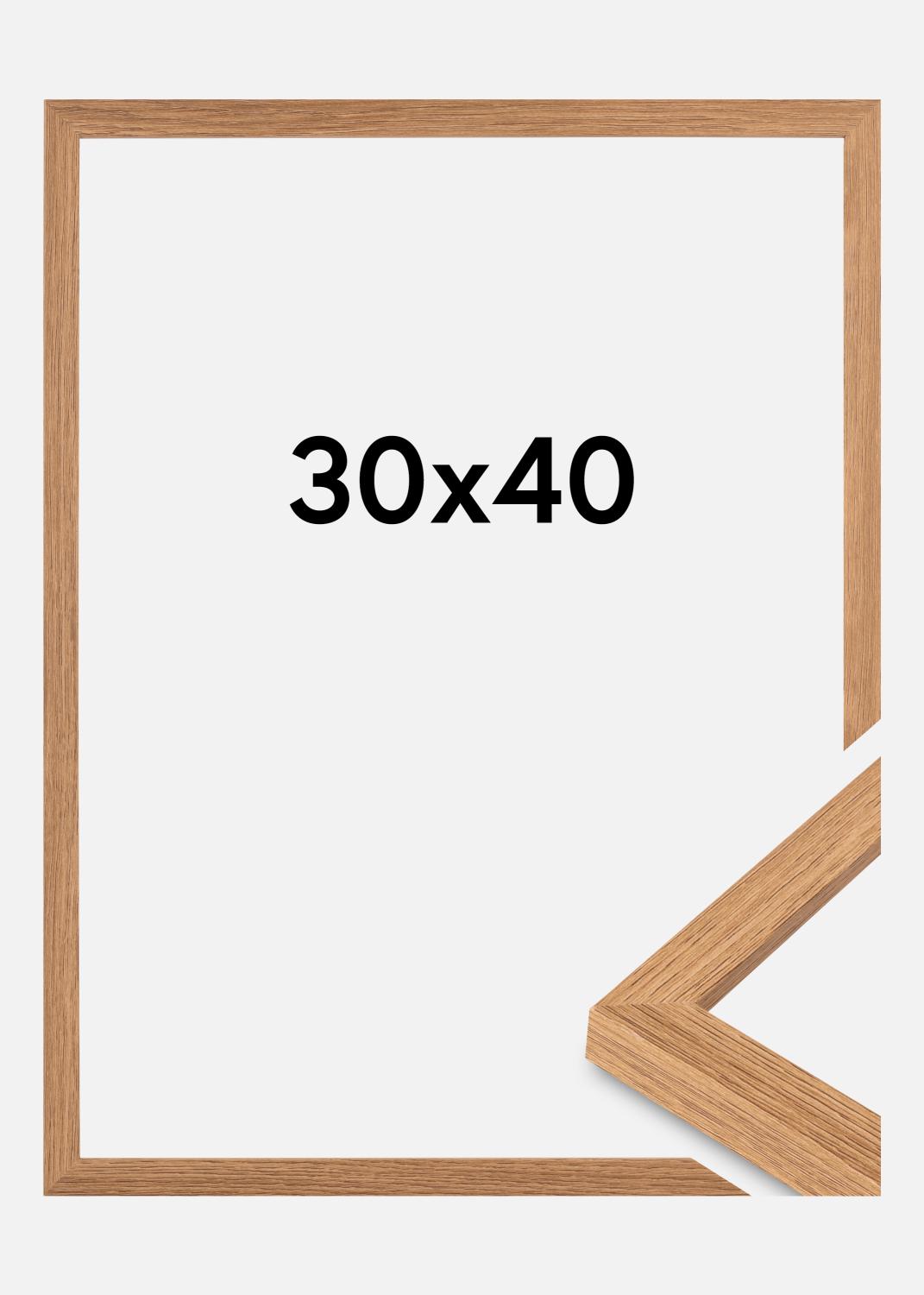 Product Image for Frame Modern Acrylic Glass Teak 30x40cm