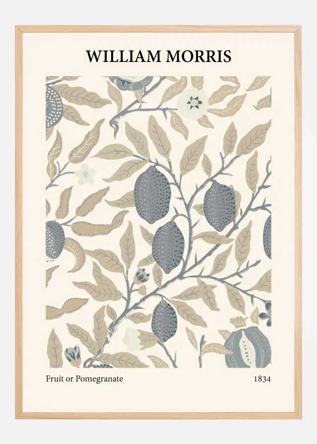 Bildverkstad William Morris - Fruit or Pomegranate 5 Poster