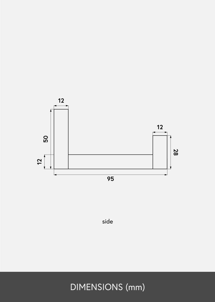 Artlink Picture shelf White 90 cm