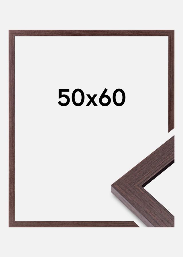 BGA Frame Deco Acrylic Glass Walnut 50x60 cm