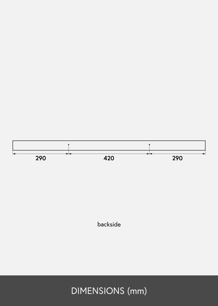 Artlink Picture shelf White 100 cm