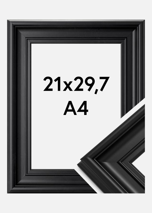 Galleri 1 Frame Mora Premium Acrylic glass Black 21x29.7 cm (A4)