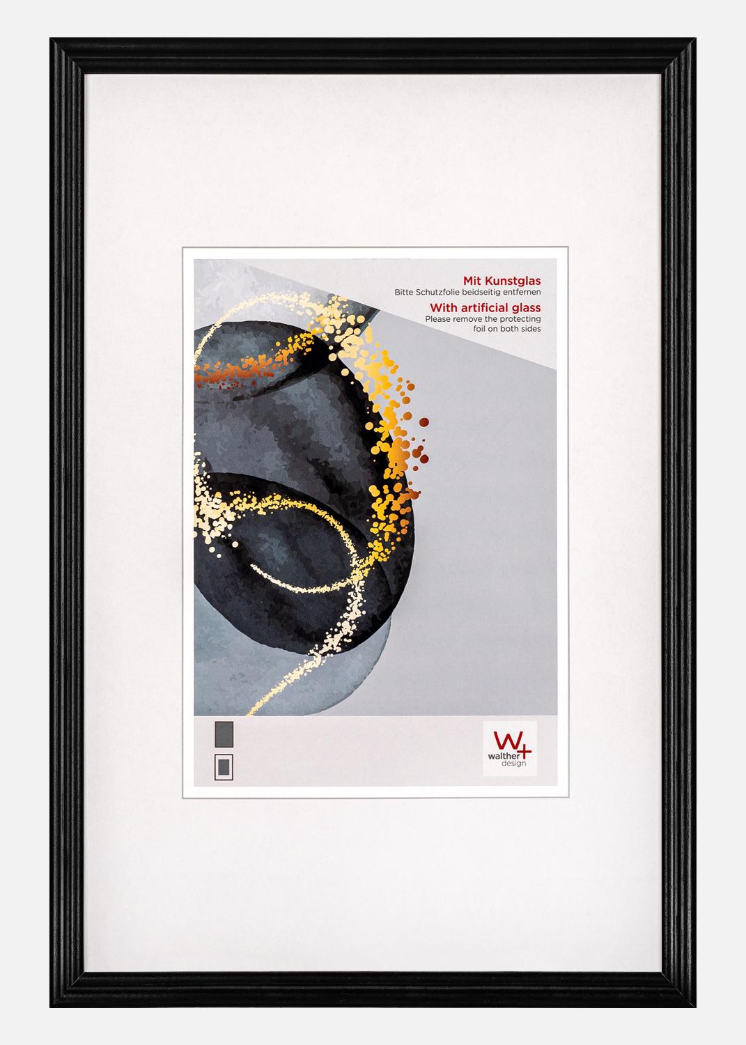 Product Image for Frame Walther Select Acrylic glass Black 13x18 cm