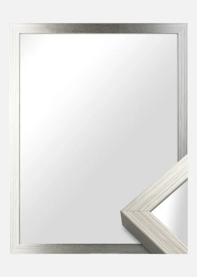 Ramverkstad Mirror Falun Silver - Custom Size