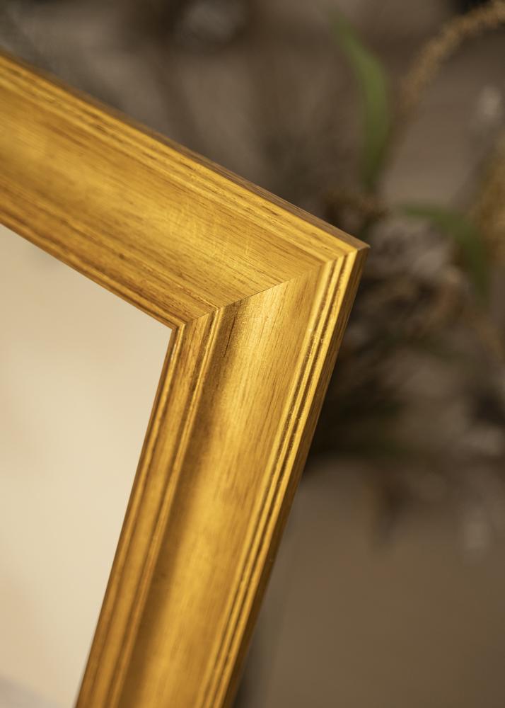 Ramverkstad Mirror Belfast Light Gold - Custom Size