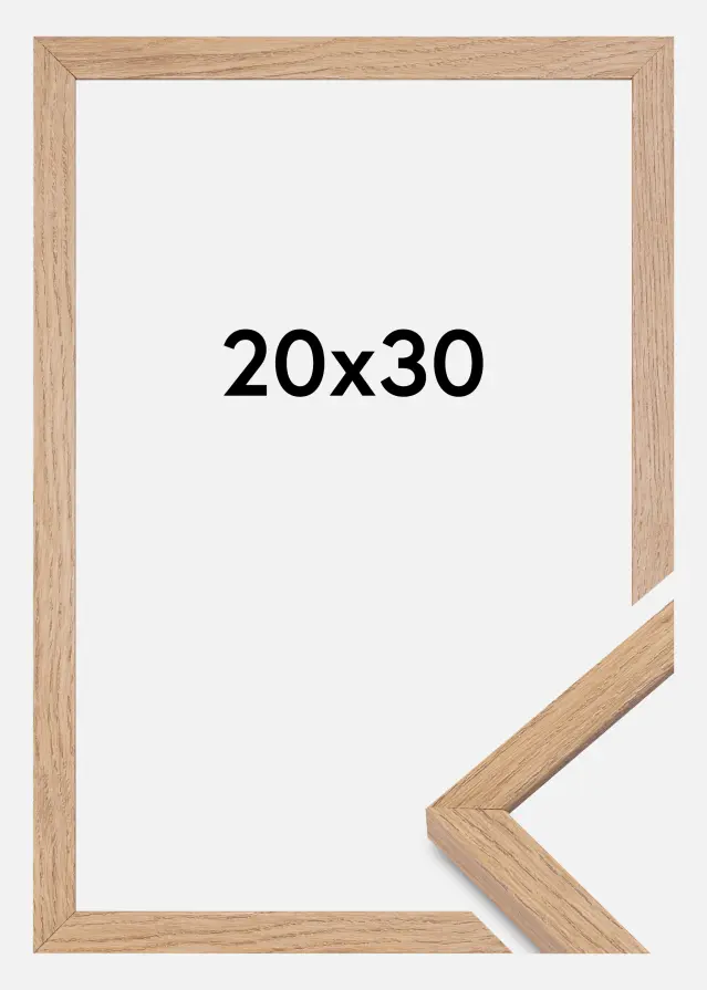 Mavanti Frame Montgomery Matt Anti-reflective glass Oak 20x30 cm