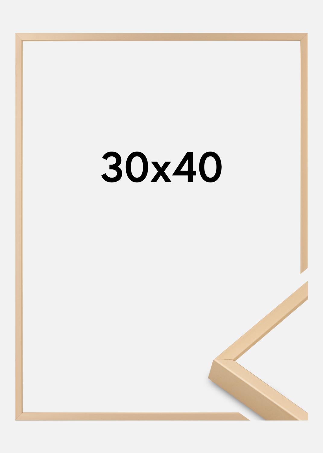 Product Image for Aluminium Frame Acrylic Glass Brass 30x40 cm