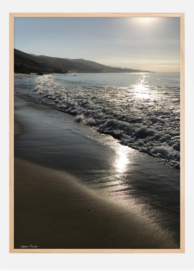 Bildverkstad Malibu Beach View Poster