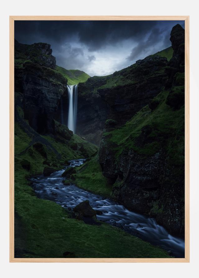 Bildverkstad Kvernufoss Poster