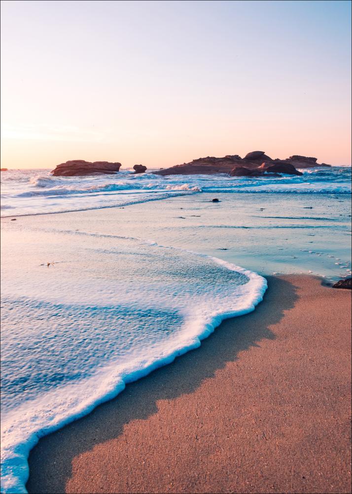 Bildverkstad Foamy Beach Poster