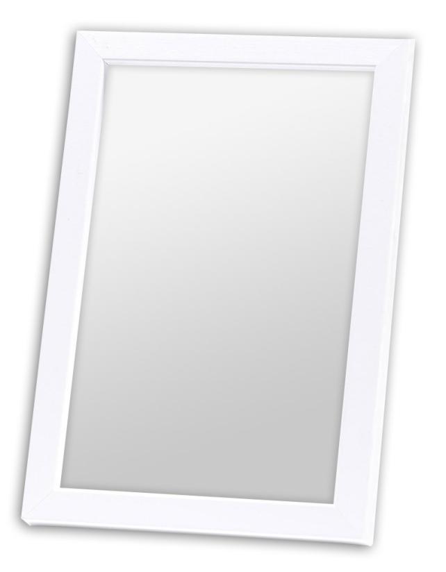 Ramverkstad Mirror Rock White - Custom Size