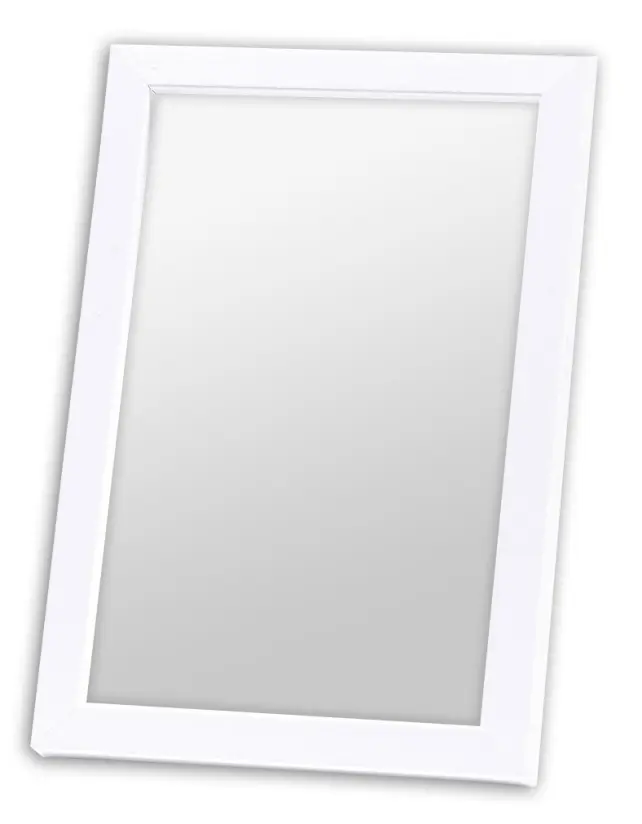 Ramverkstad Mirror Rock White - Custom Size