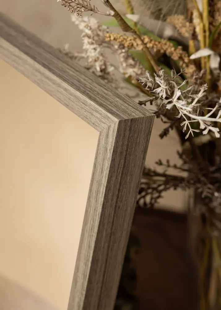 Ramverkstad Mirror Wood Selection Grey II - Custom Size