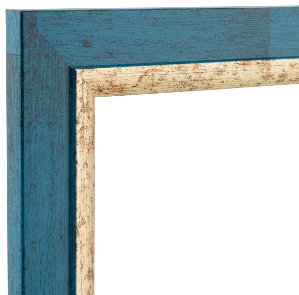 Ramverkstad Mirror Färila Blue - Custom Size