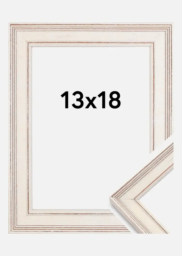 Galleri 1 Frame Shabby Chic White 13x18 cm