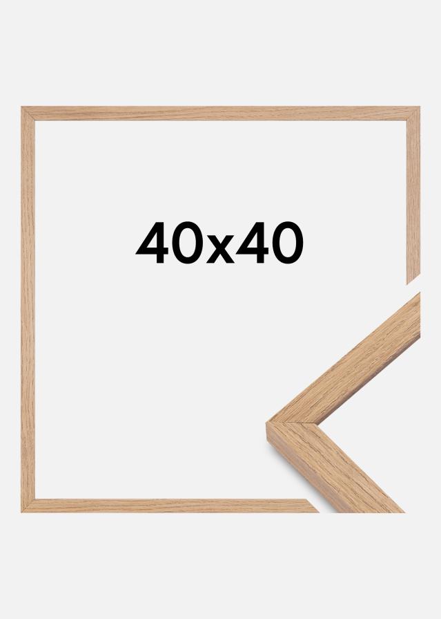 Mavanti Frame Montgomery Matt Anti-reflective glass Oak 40x40 cm