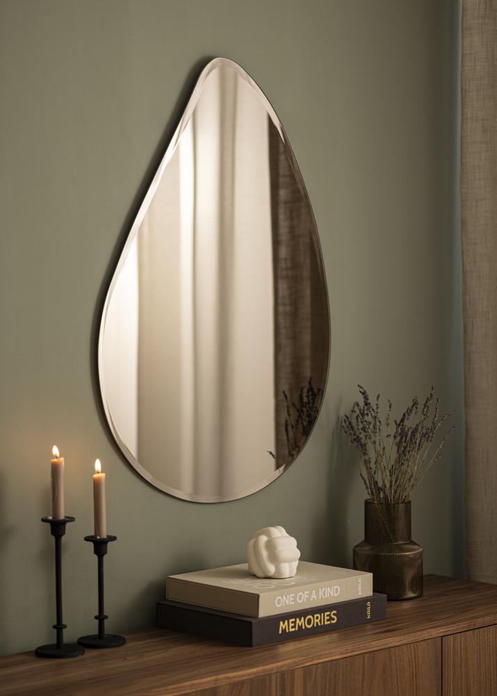 KAILA KAILA Mirror Deluxe Drop Dark Bronze 65x90 cm