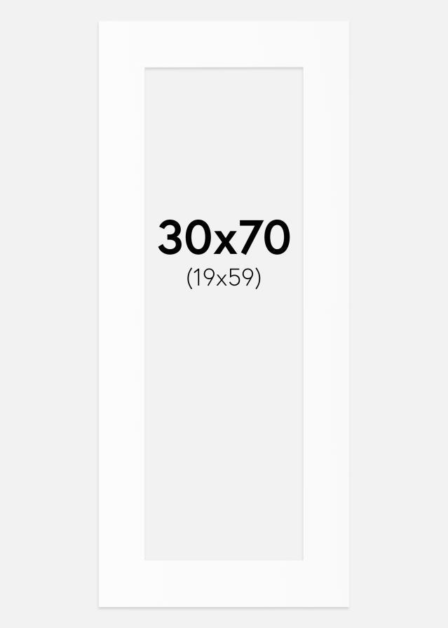Artlink Mount White Standard (White Core) 30x70 cm (19x59)