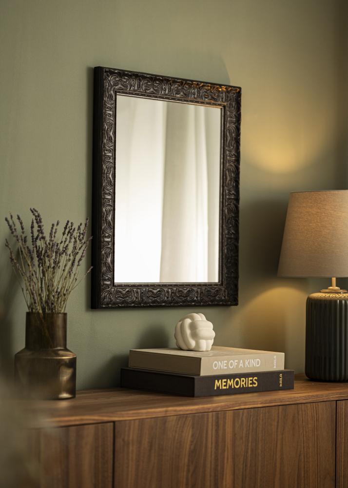 Ramverkstad Mirror Durham Black - Custom Size