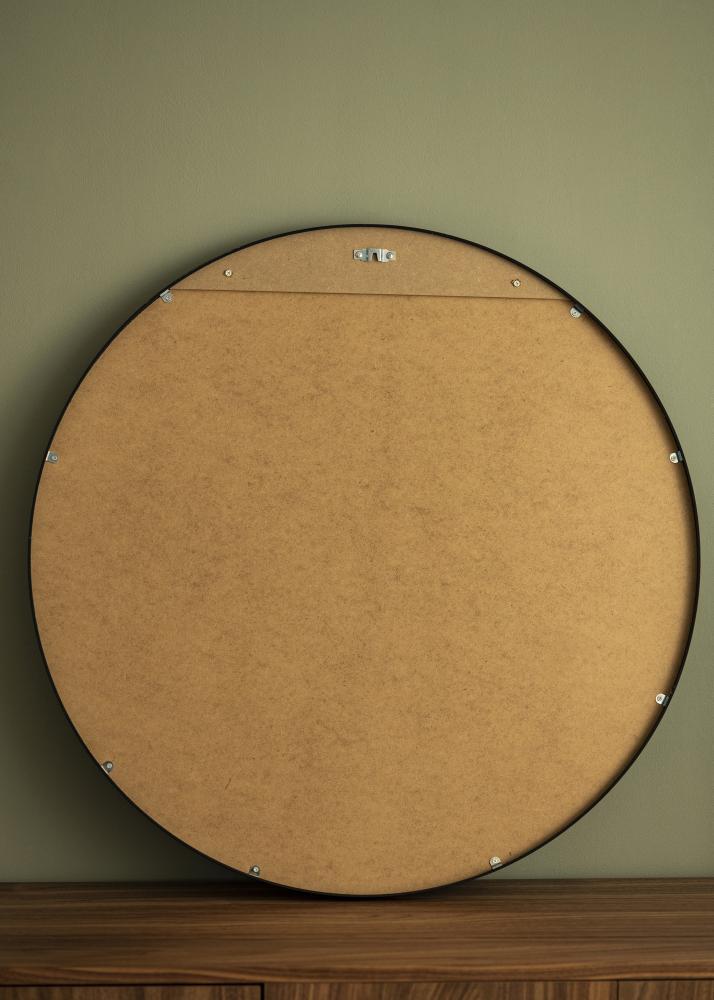 Artlink Mirror Modern Black 80 cm Ø